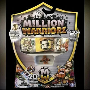 Million Warriors Set of Twenty/ with Launcher New in Original Packaging